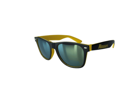 Solglasögon, gula och svarta