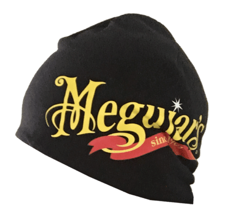 Meguiars mössa svart med gul logga